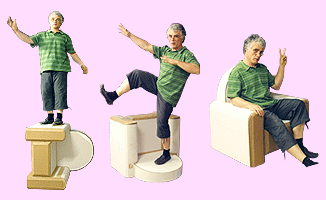 Fauteuil - Meuble contemporain de concept écologique et économique.
