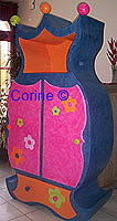 Meuble armoire en carton