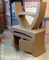 Buffet design en carton