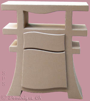 Le buffet en carton design de Domi