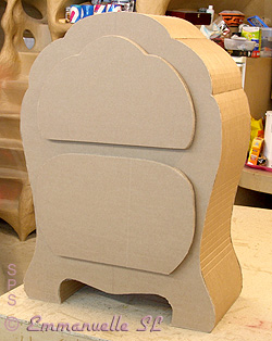meuble en carton