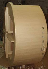 Commode vue de côté