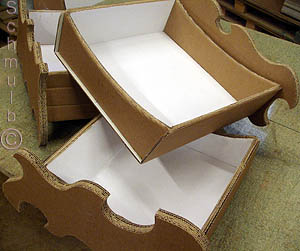 Tiroirs en carton