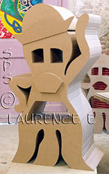 Realisation d'un meuble en carton pour enfant