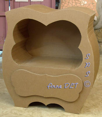 Meuble carton pour entr�e