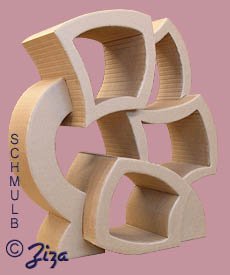 Meuble etagere en carton design