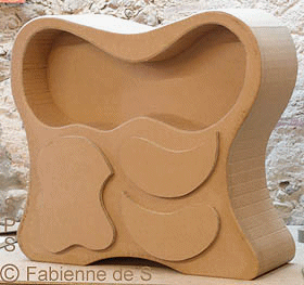 Meuble carton peu epais