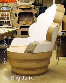 Fauteuil en carton