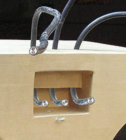 Arriere du meuble carton