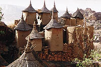 Grenier � mil du pays Dogon