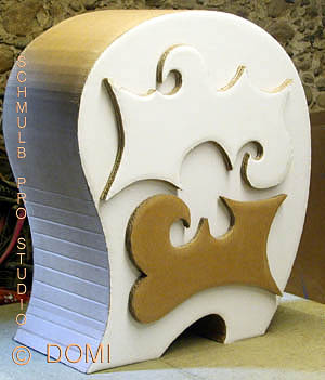 Travaux manuels. Le meuble carton de Domi