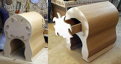 Porte selle en carton