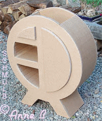 Meruble rond en carton