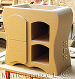Commode carton a couture