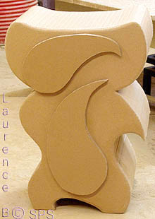 Meuble de type tabouret haut