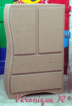 Bahut en carton