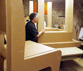 Fabrication du mobilier geant ou surdimenssionné